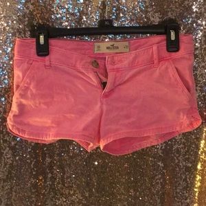 Pink Hollister shorts size 00